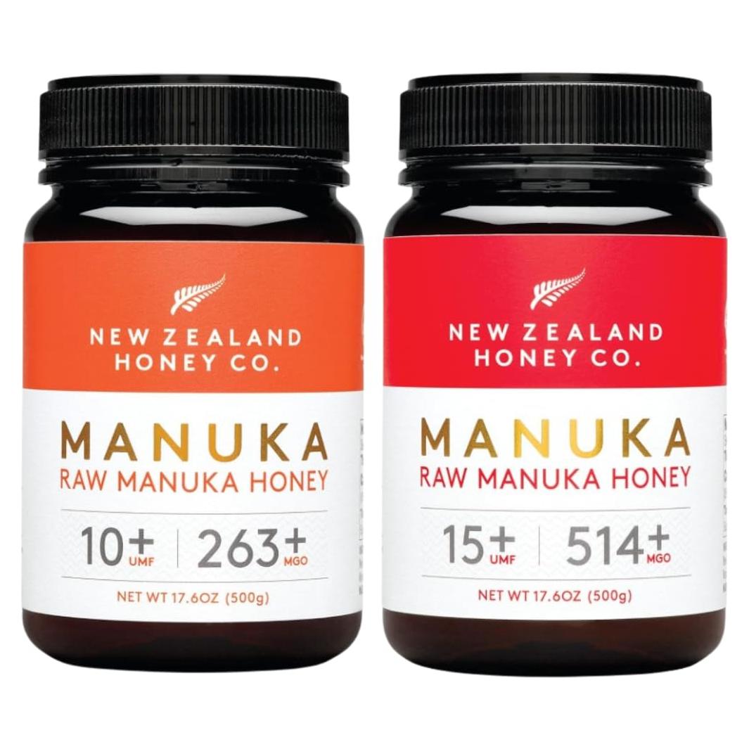 Miel Cruda de Manuka UMF 10+ y 15+ MGO 263 y 514 - 500 g
