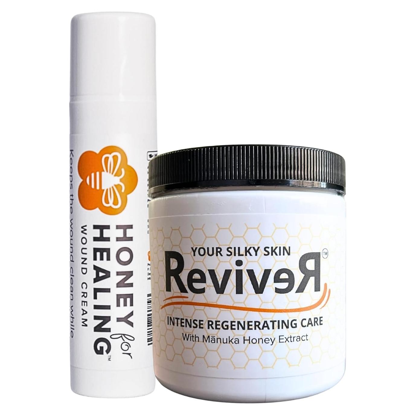 Dúo de Cuidado de Piel Dúo de Piel - Crema Revitalizante y Cuidado de Heridas