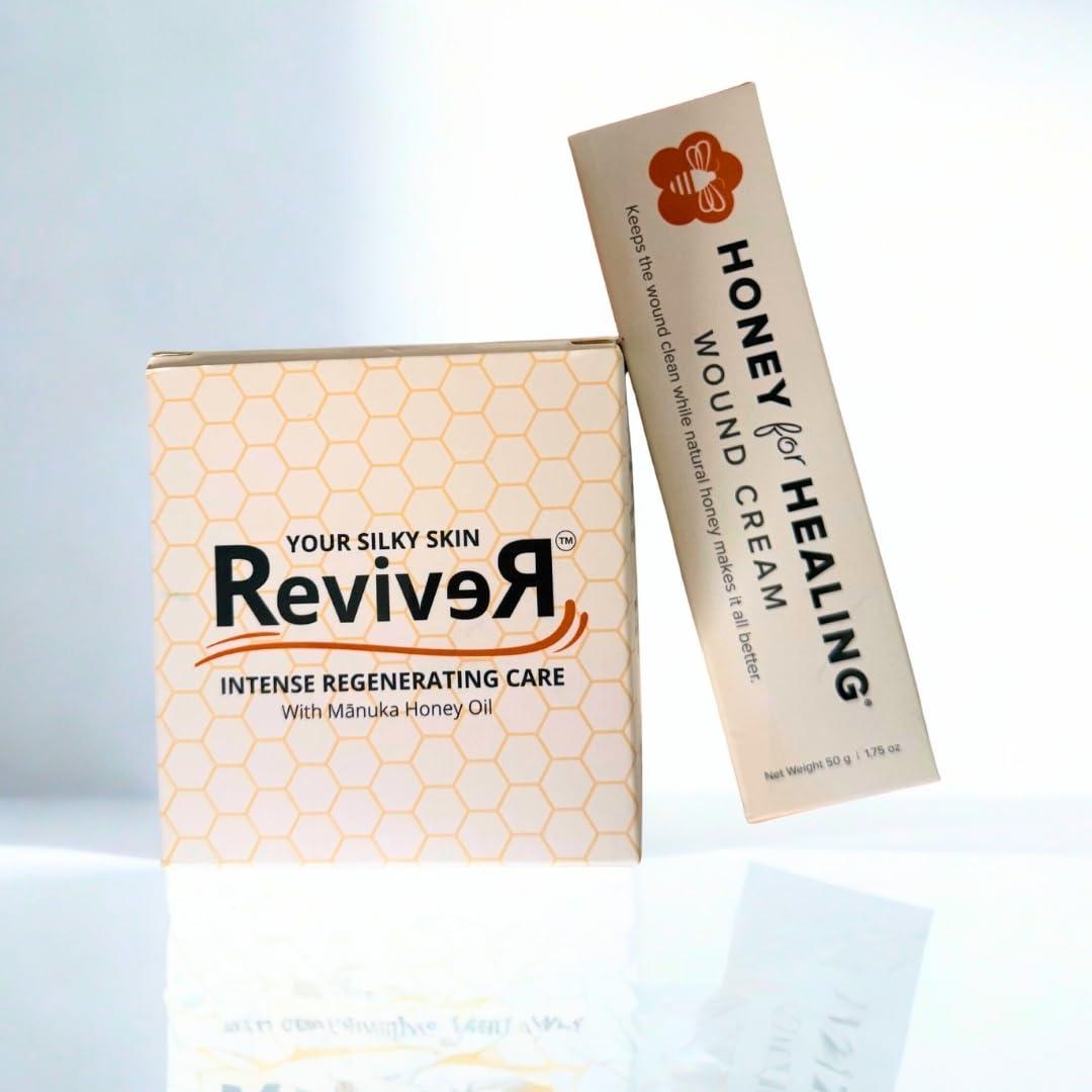 Dúo de Cuidado de Piel Dúo de Piel - Crema Revitalizante y Cuidado de Heridas