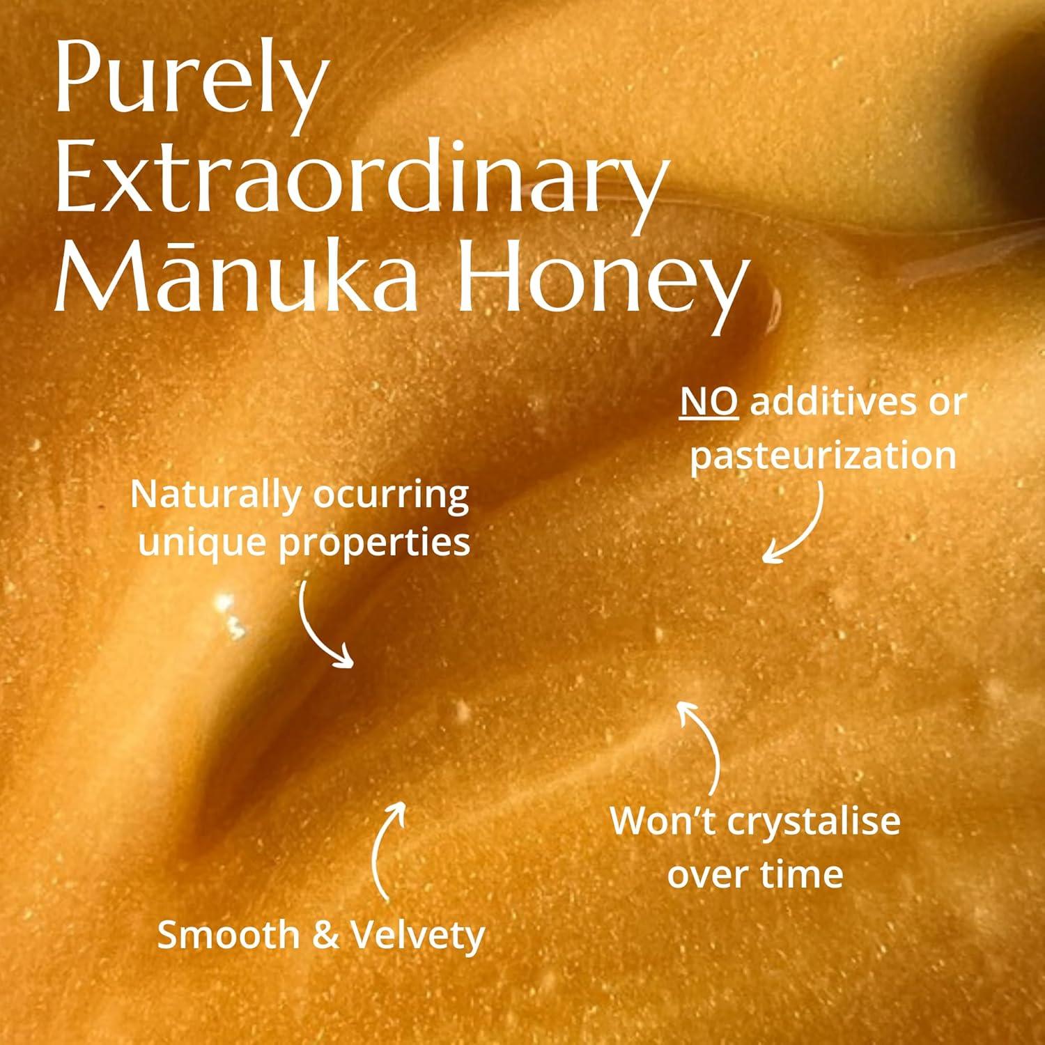 Miel Manuka Cruda BeeNZ UMF 5+ 250g y 500g Sin Azúcar