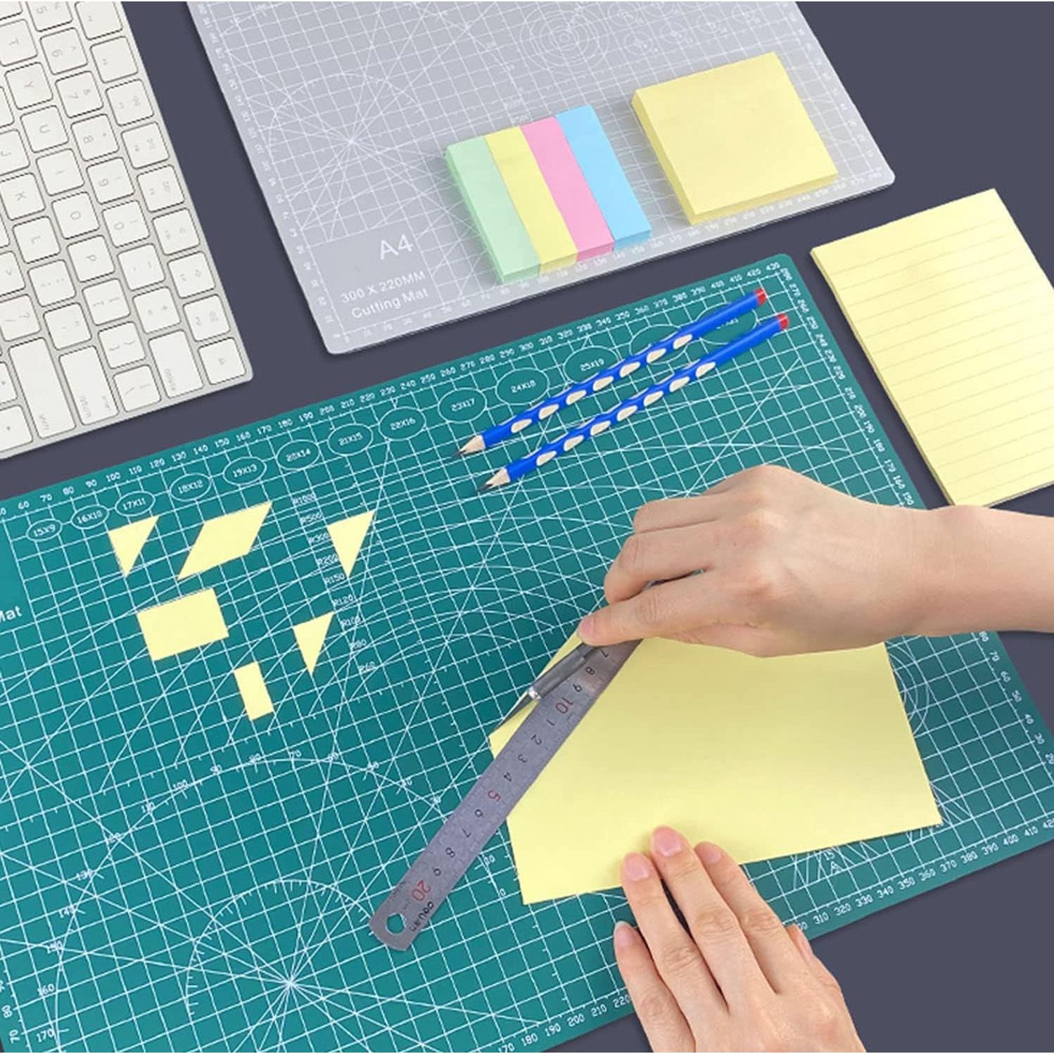 Alfombrilla de Costura Jneoace A4 + Kit de Cuchillo Preciso