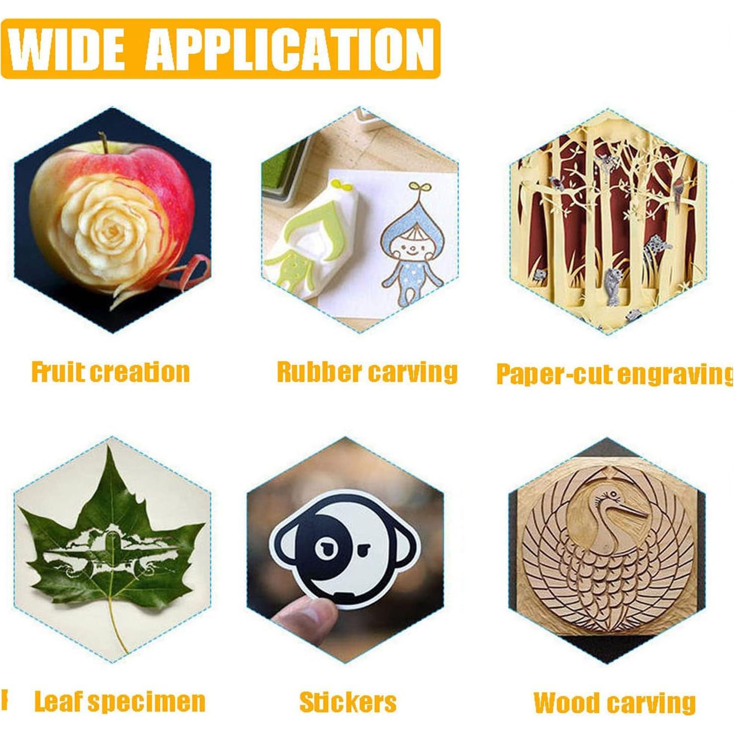 Alfombrilla de Costura Jneoace A4 + Kit de Cuchillo Preciso