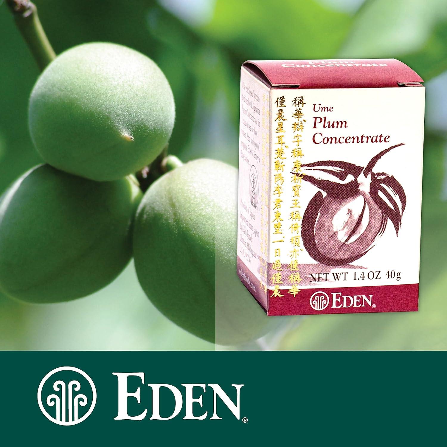 Concentrado de Ciruela Ume Eden Foods 40 g - Bainiku Ekisu