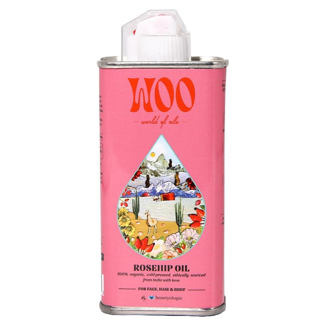 Aceite de Rosa Mosqueta Orgánico WOO 100% Puro 96g