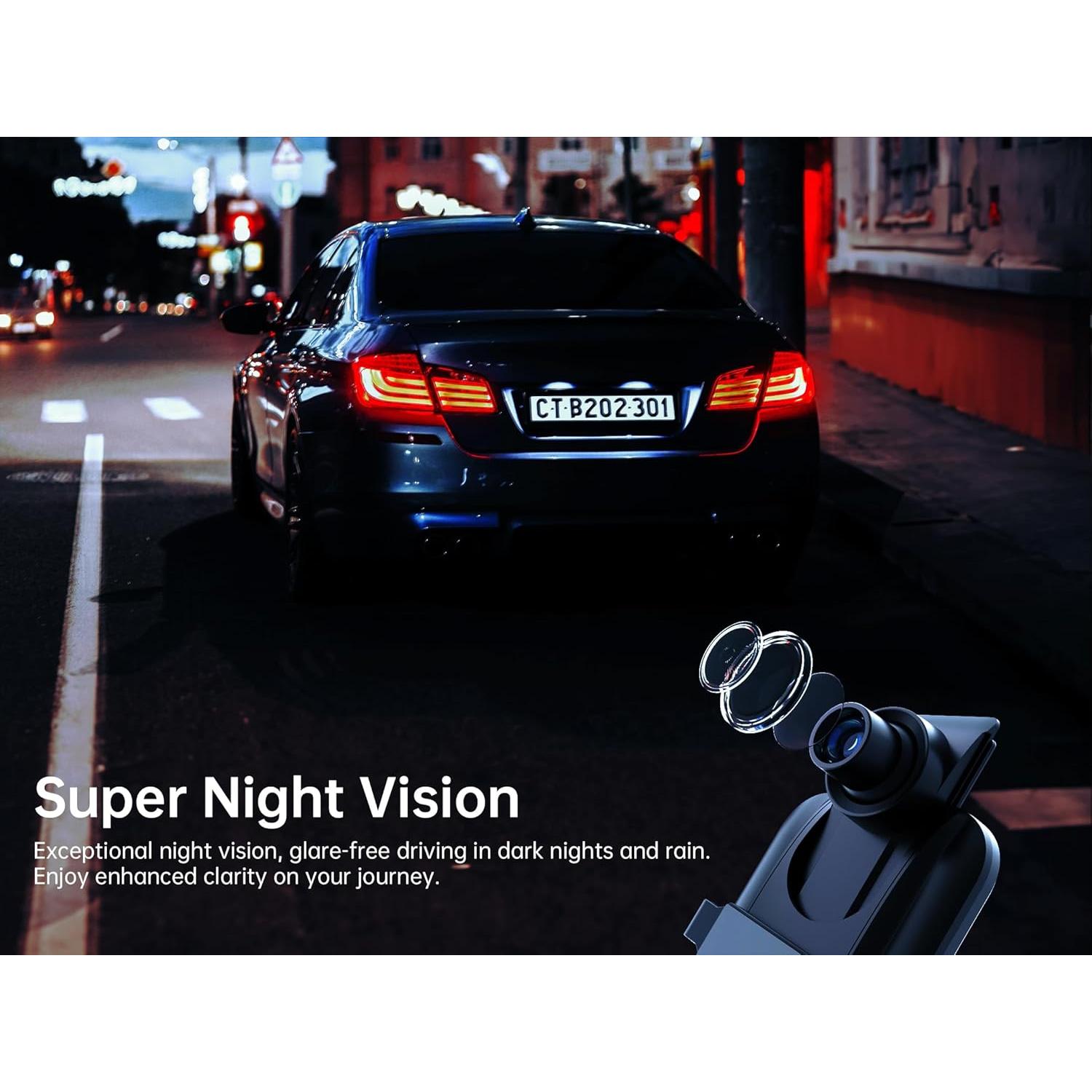 Cámara de Espejo Retrovisor Pelsee P10 2.5K 10" con ADAS