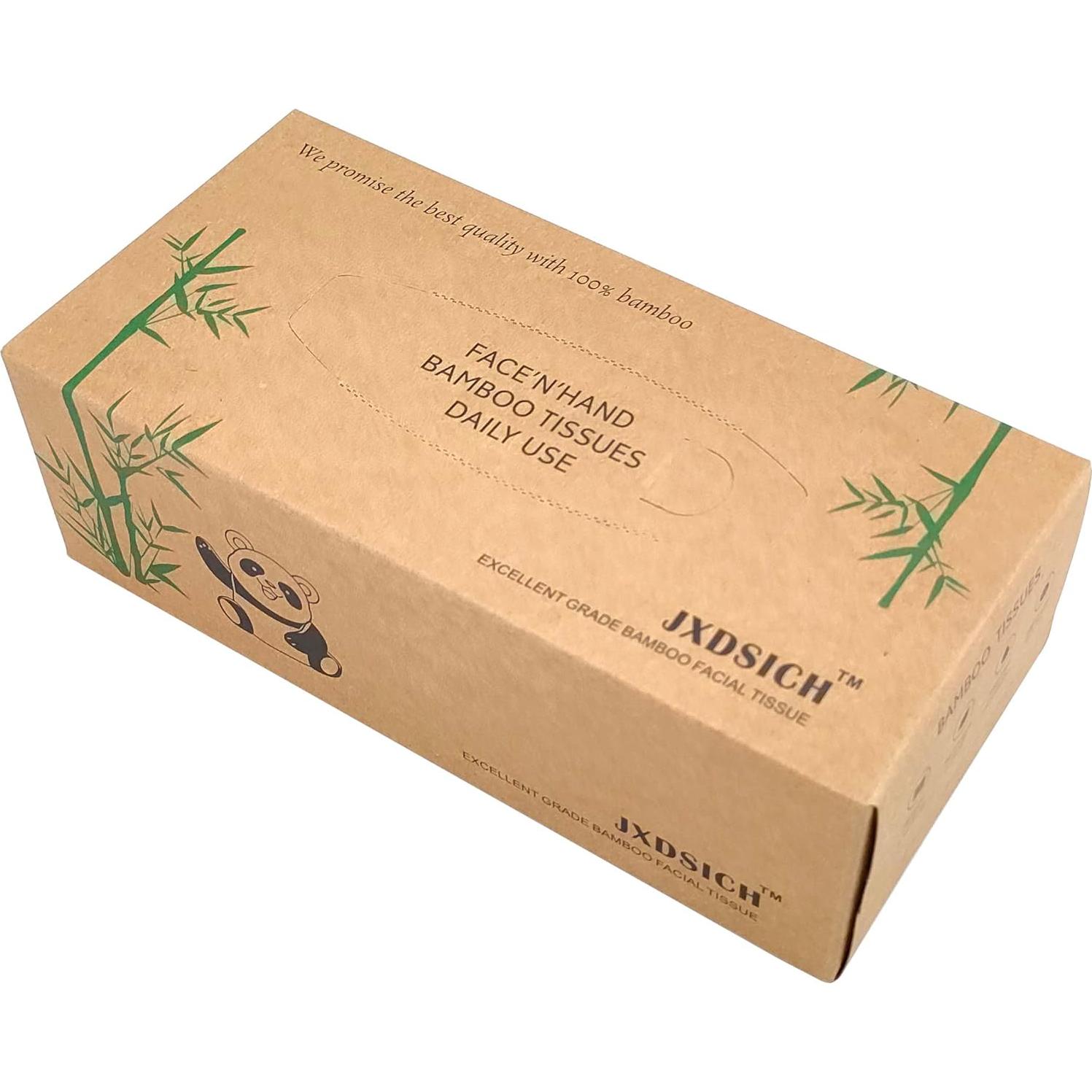 Tissues Faciales de Bambú JXDSICH 3 Capas 800 Unidades