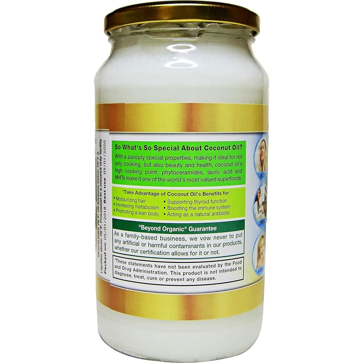 Aceite de Coco Virgen Extra Coconut Country Living 960g