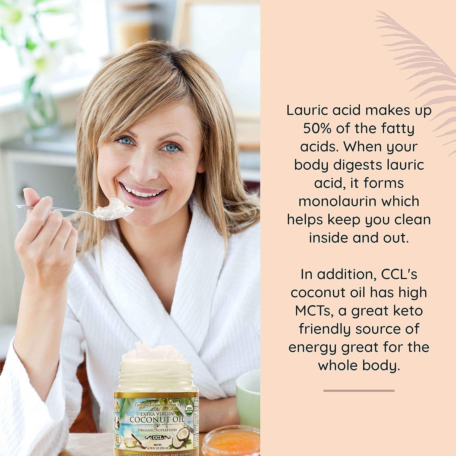 Aceite de Coco Virgen Extra Coconut Country Living 960g