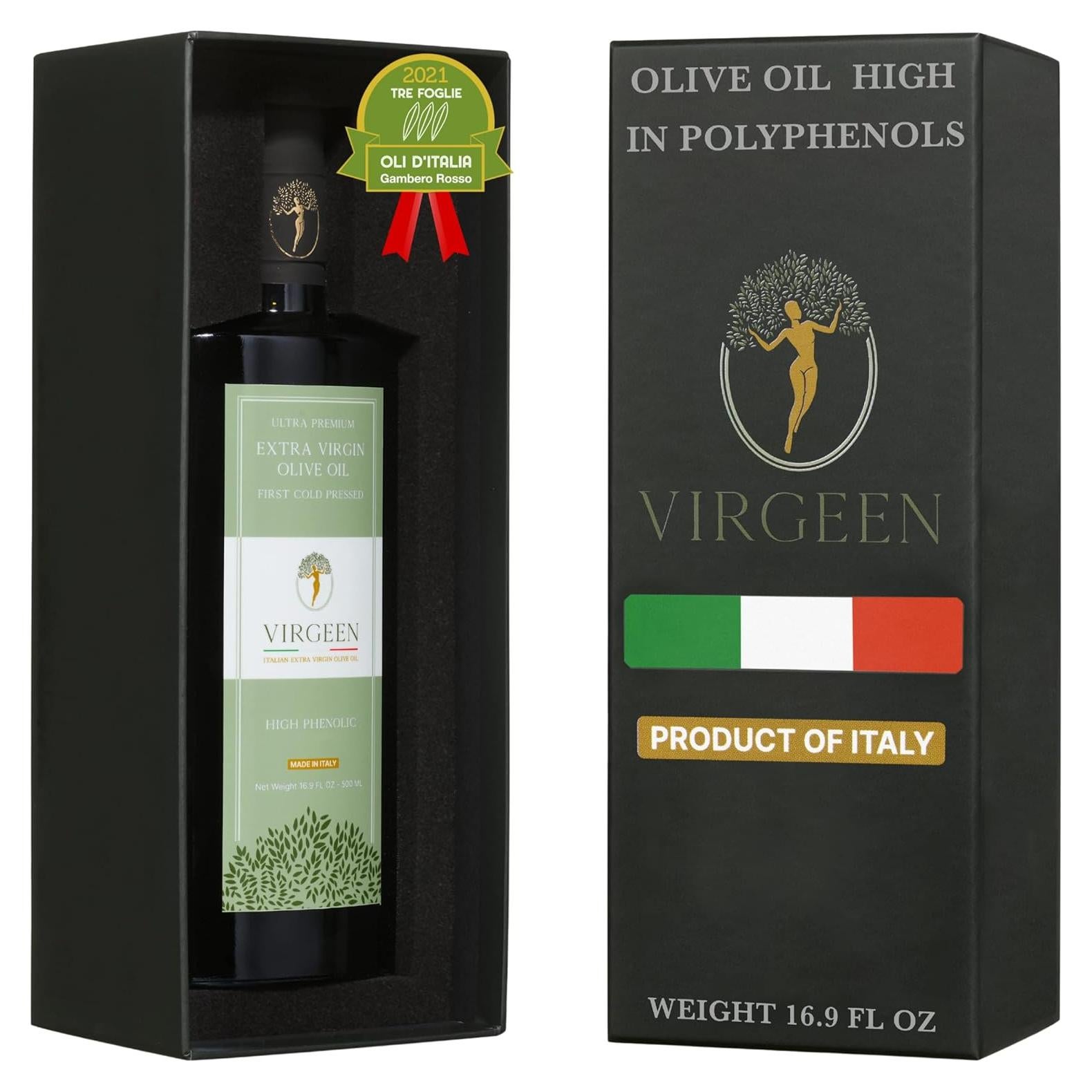Aceite de Oliva Virgen Extra Torre Bianca 500ml Alto en Polifenoles