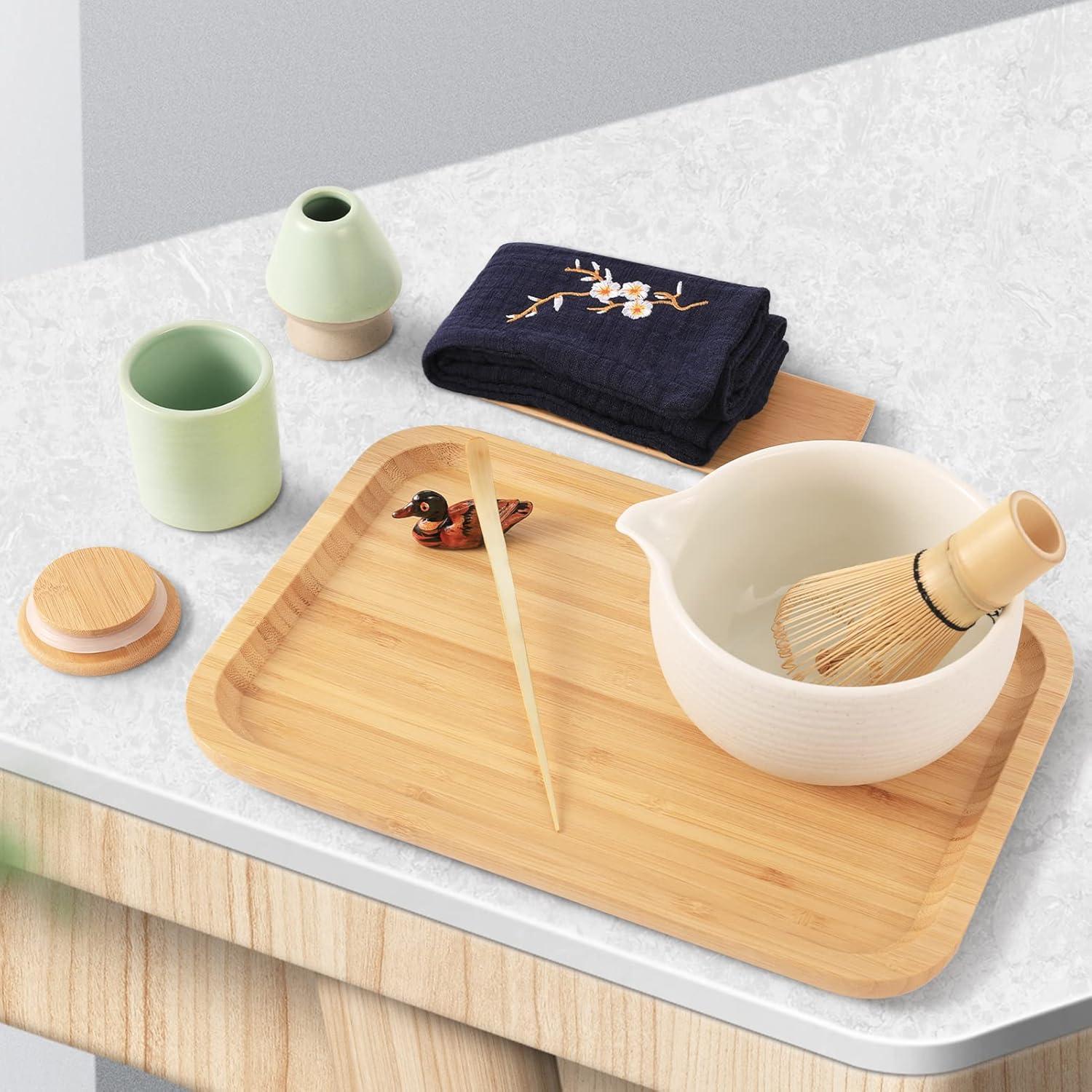 Juego de Té Matcha Artcome 10 Piezas con Tazón y Batidor