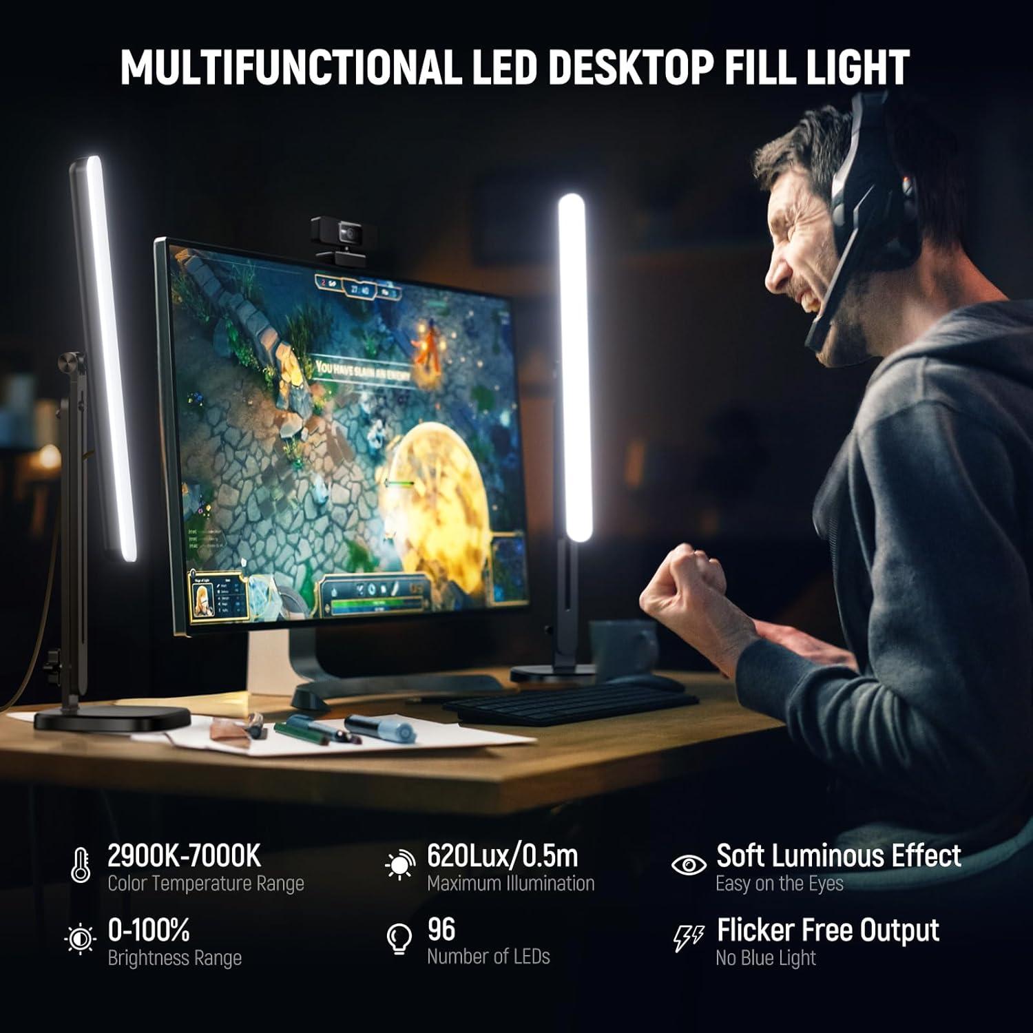 Barra de Luz LED NEEWER TL40 USB Control APP 2900K-7000K