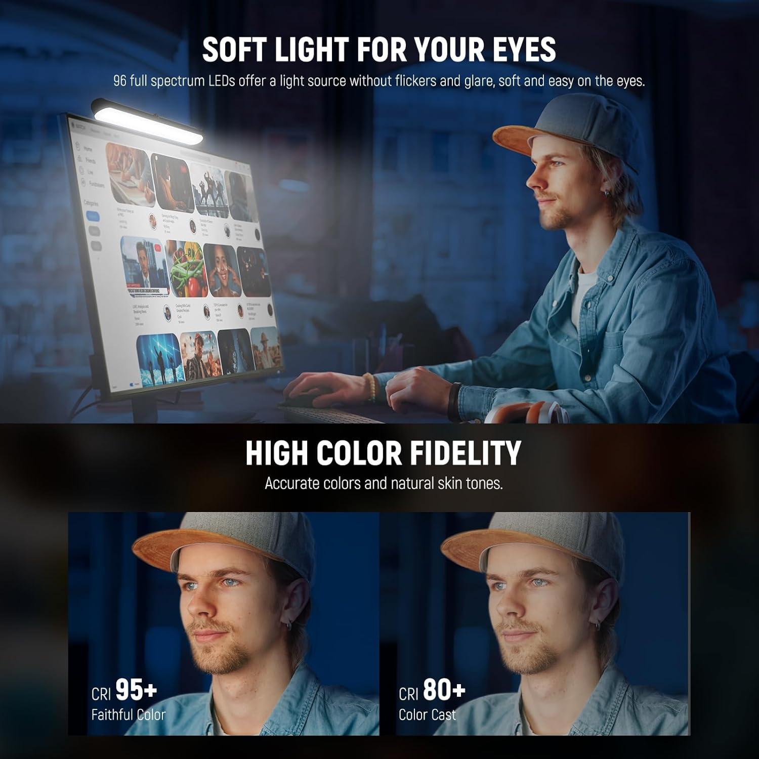 Barra de Luz LED NEEWER TL40 USB Control APP 2900K-7000K