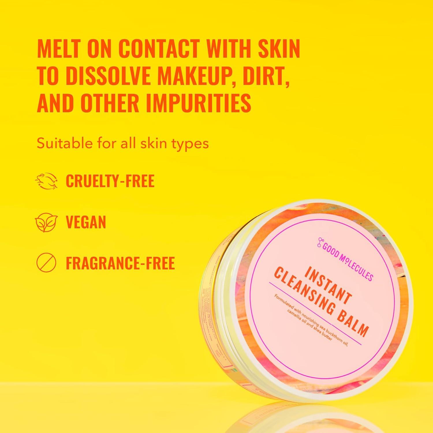 Bálsamo Limpiador Instantáneo Good Molecules 75g - Hidratante