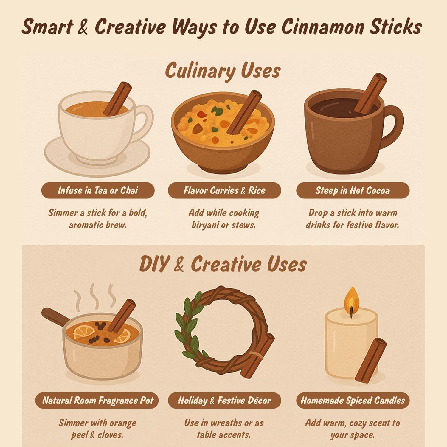 Palitos de Canela Orgánica USDA 85g - Spice Profile