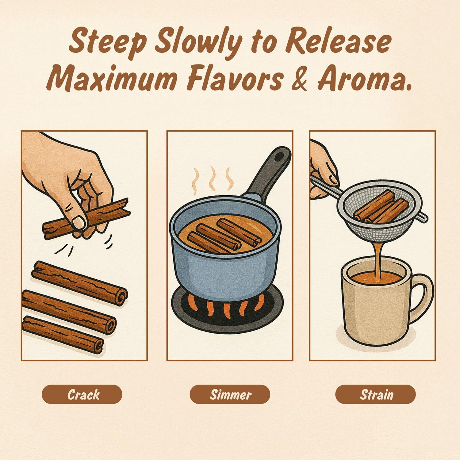 Palitos de Canela Orgánica USDA 85g - Spice Profile