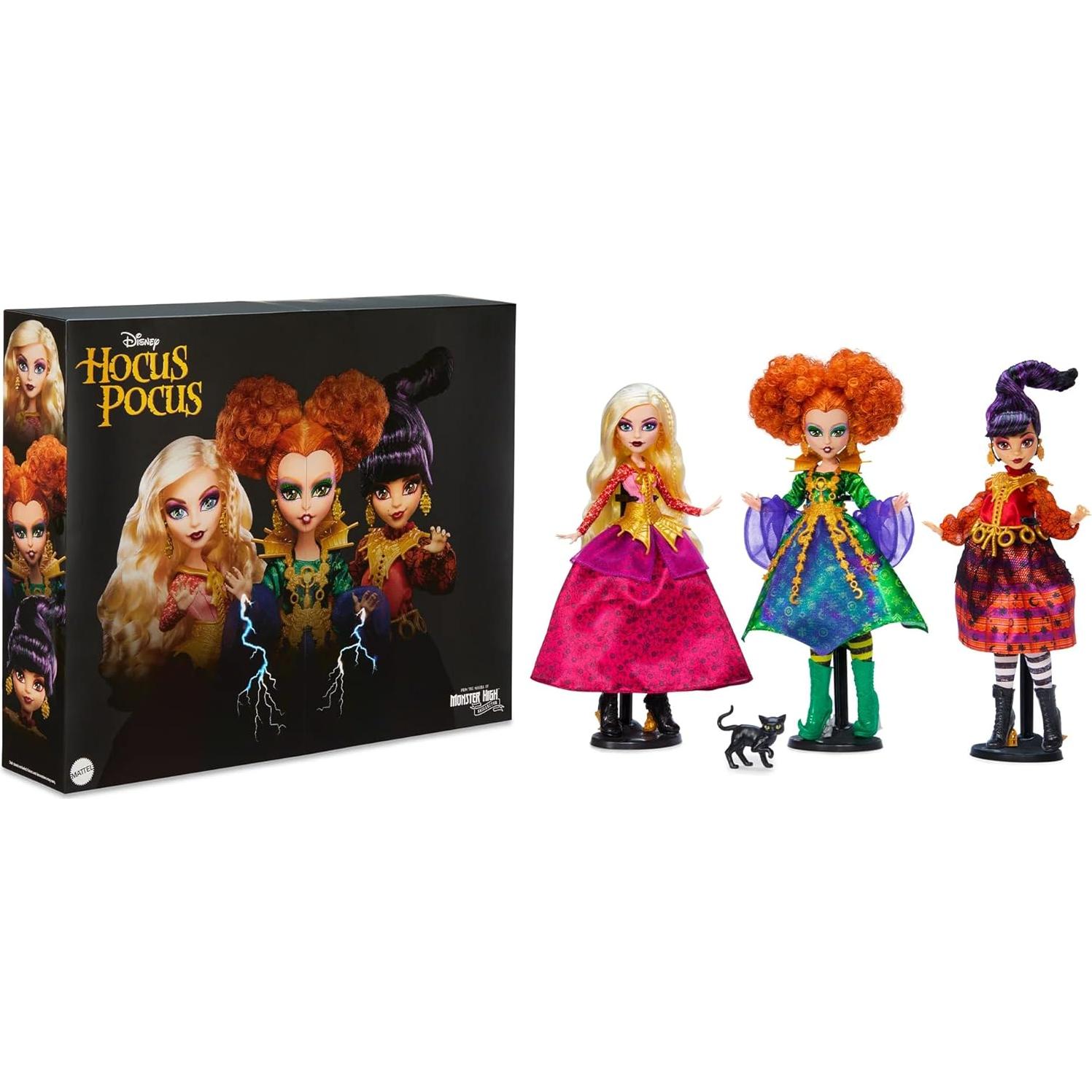 Conjunto Muñecas Monster High Skullector Hocus Pocus