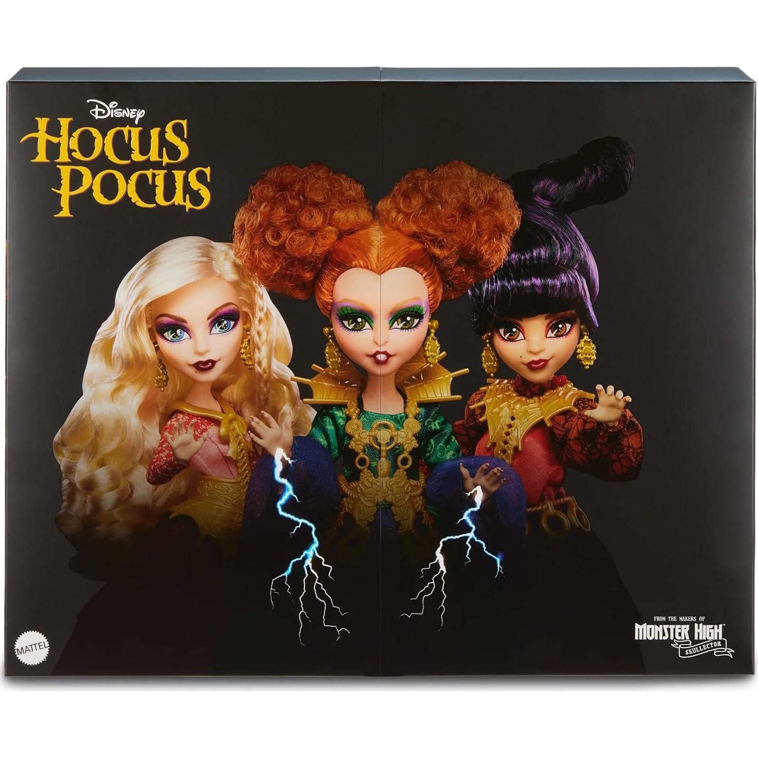 Conjunto Muñecas Monster High Skullector Hocus Pocus