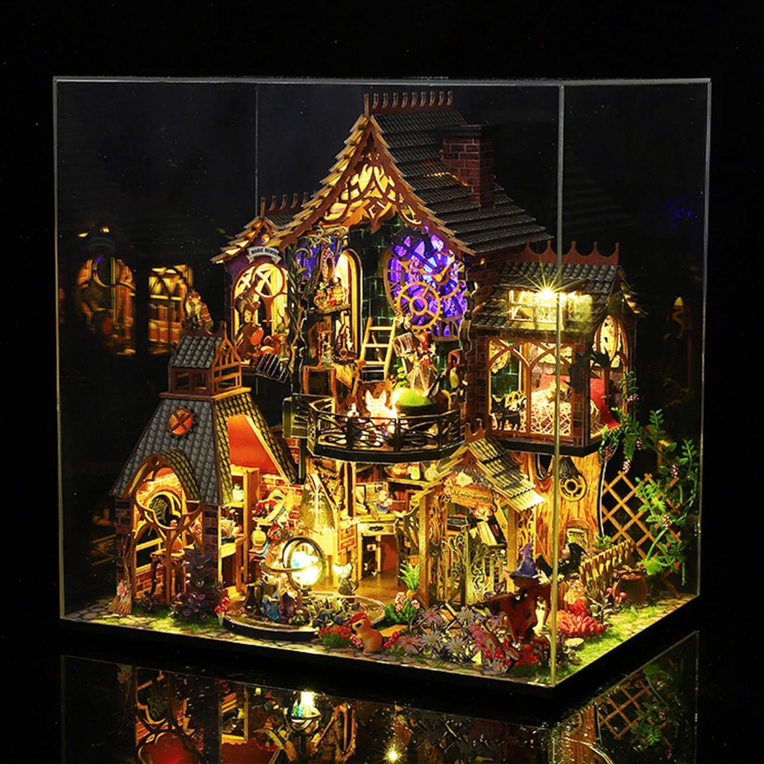 Kit Casa de Muñecas Madera Fifijoy Espíritu Mágico 26x19x27cm