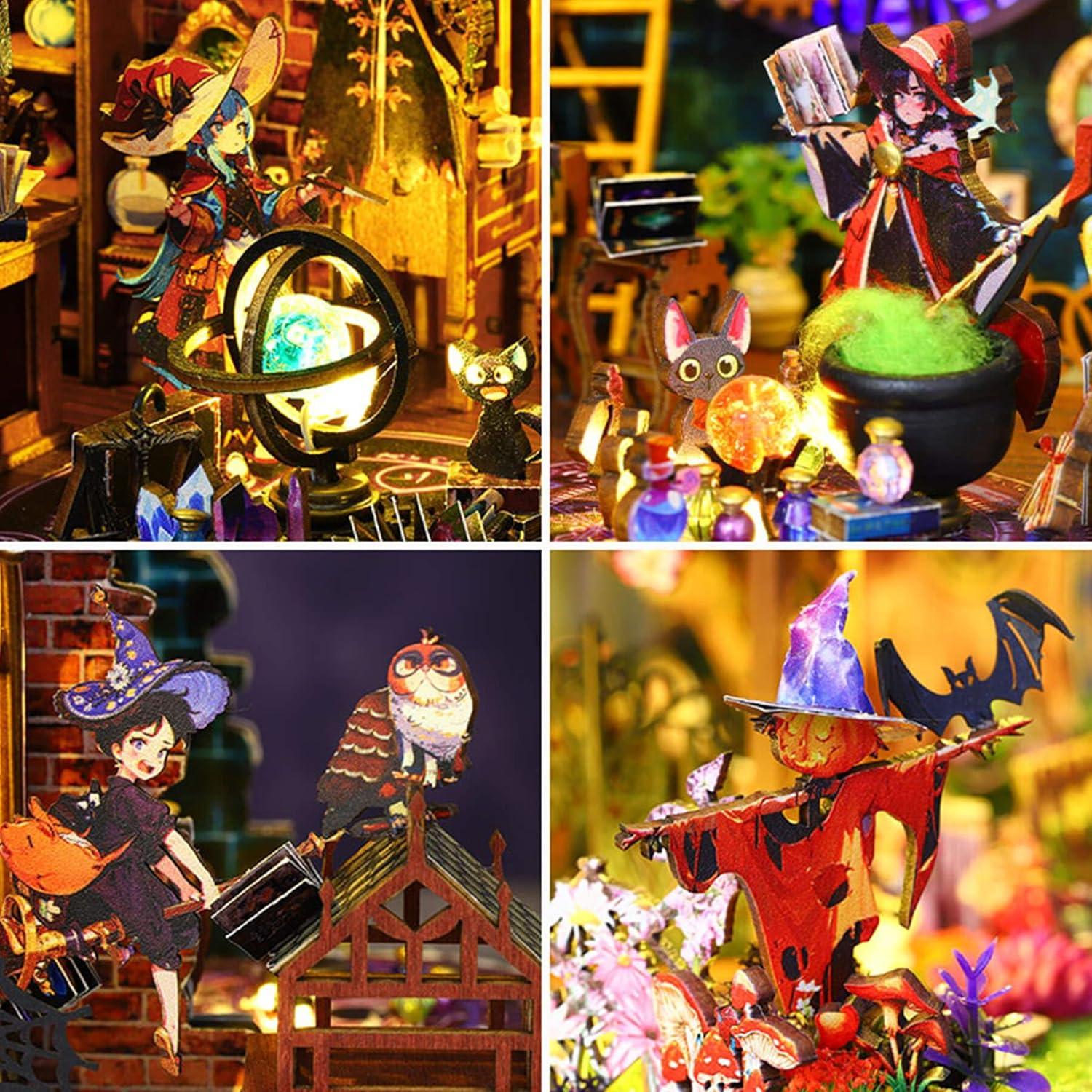 Kit Casa de Muñecas Madera Fifijoy Espíritu Mágico 26x19x27cm