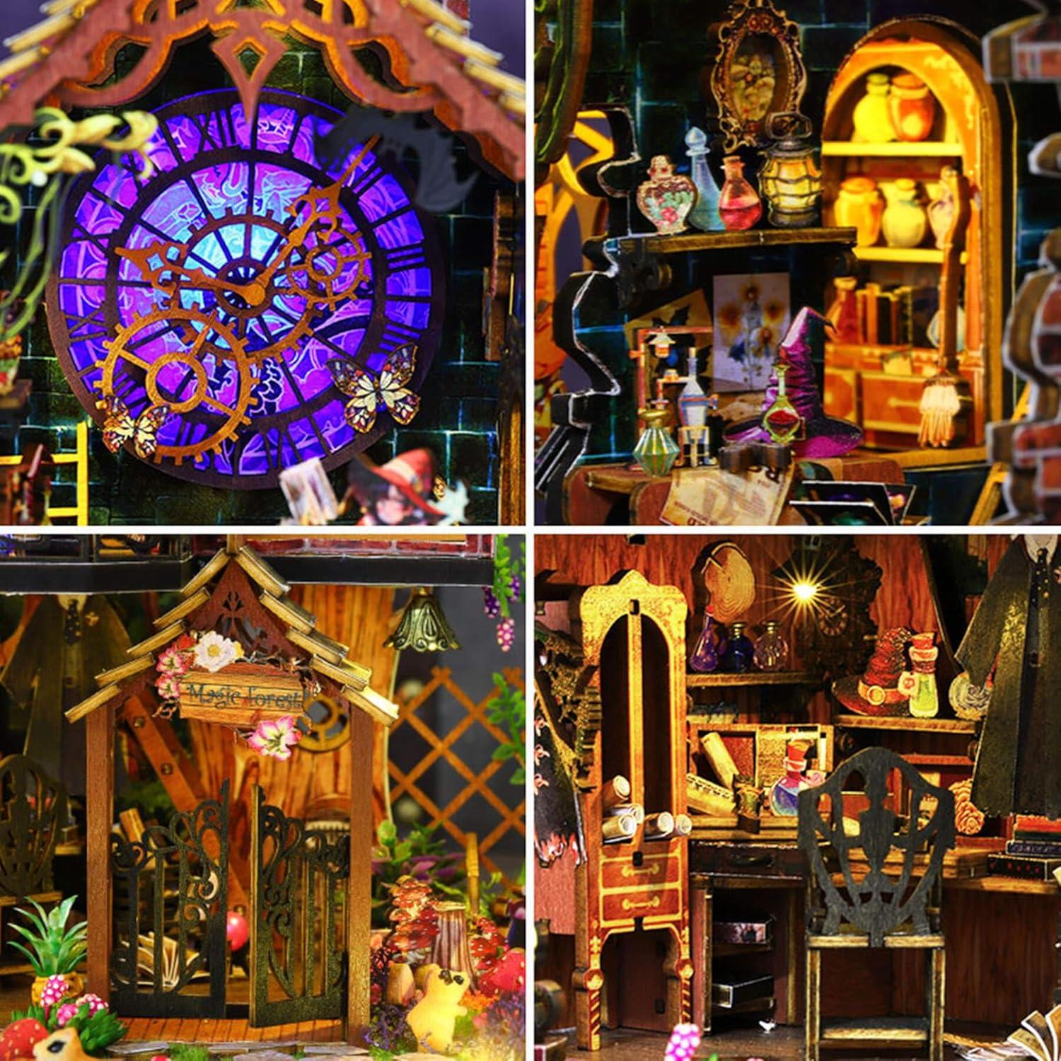 Kit Casa de Muñecas Madera Fifijoy Espíritu Mágico 26x19x27cm