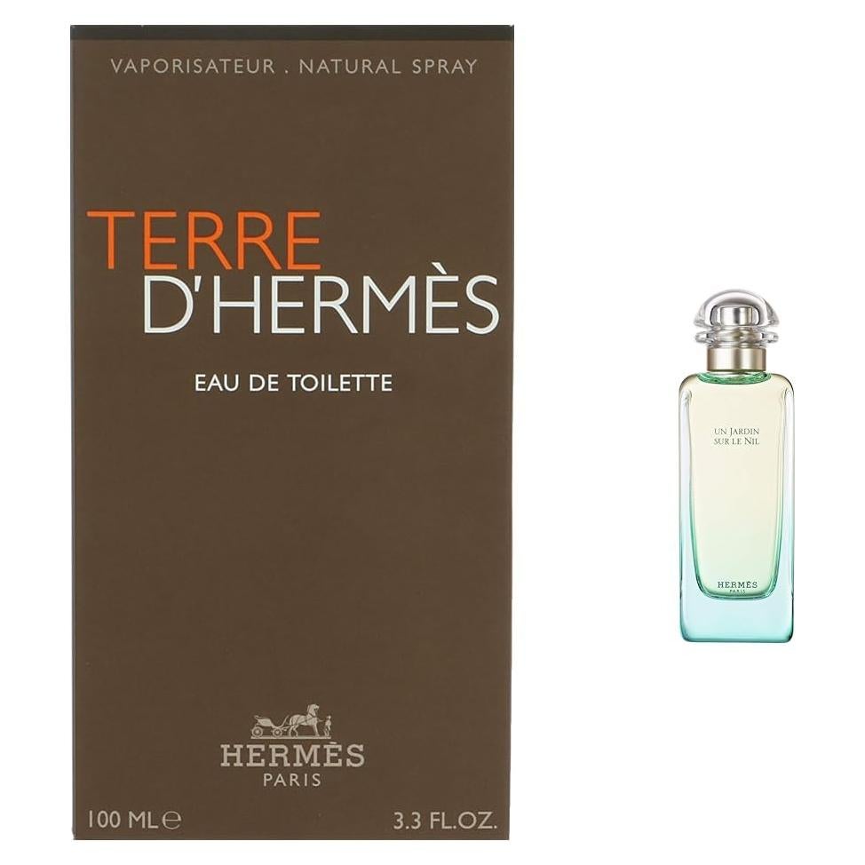 HERMÉS Terre D'Hermes y Un Jardin Sur Le Nil Eau de Toilette 98.1 ml