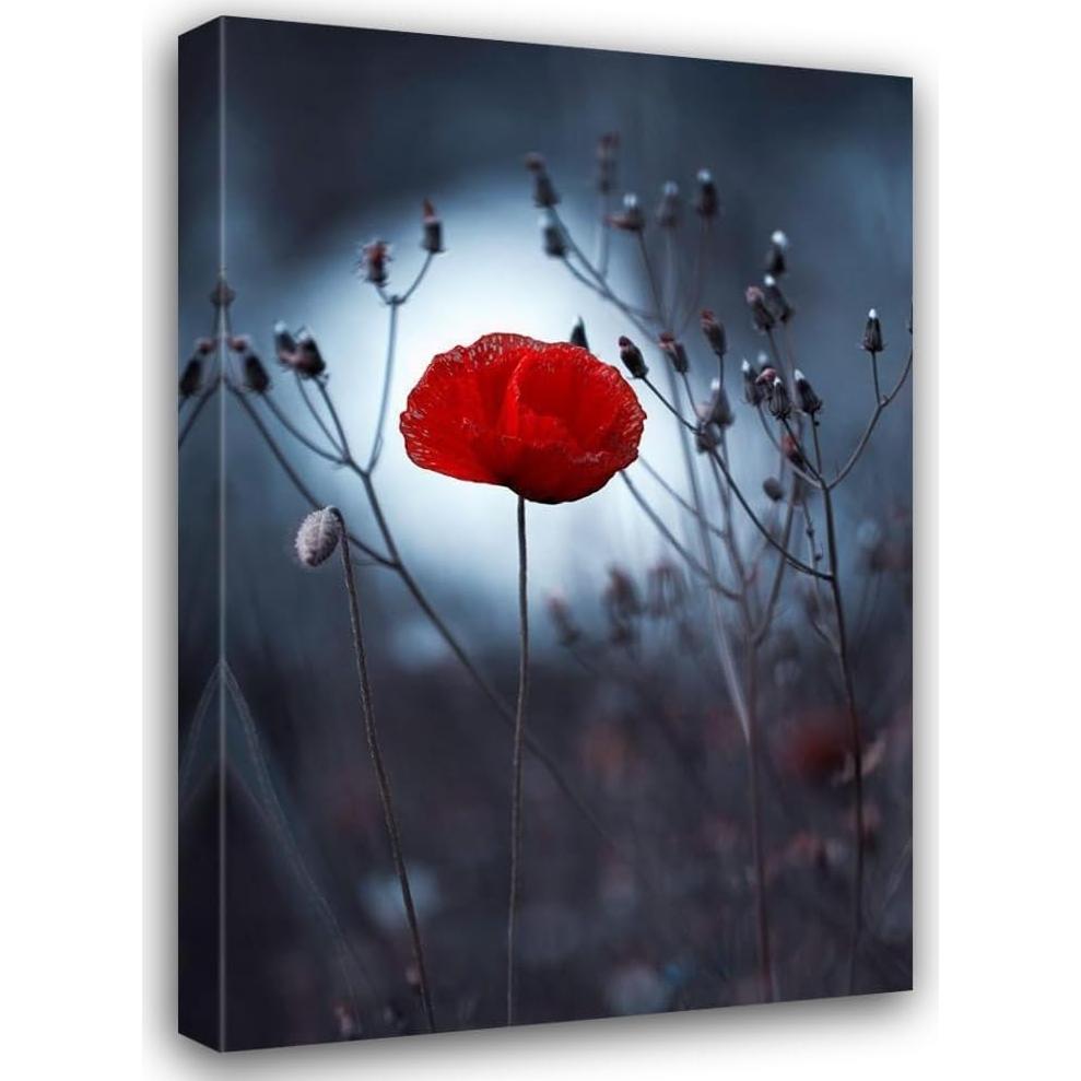 Impresión de Arte Enmarcada Fabien Bravin - Flor No Por Kenzo 33x46 a 104x152 cm