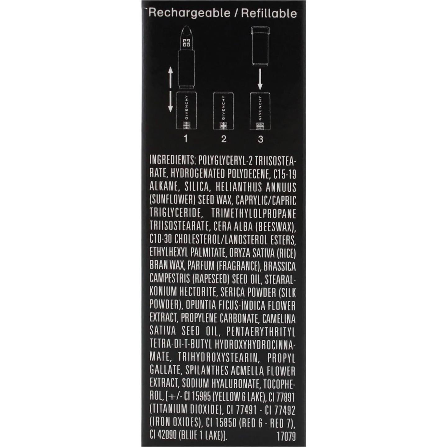 Labial Givenchy Le Rouge Interdit Intense 332 Rouge Safran 3.4g