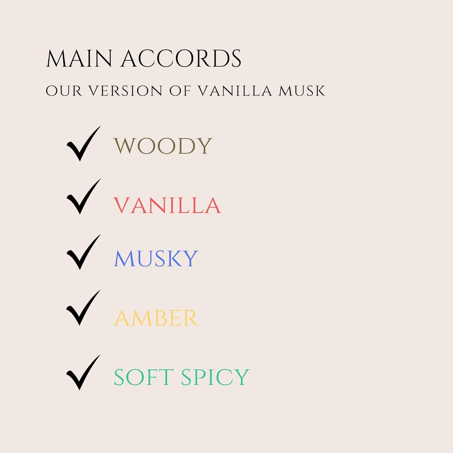 Fragancia Rollerball de Musk y Vainilla Avany Naturals 30 ml