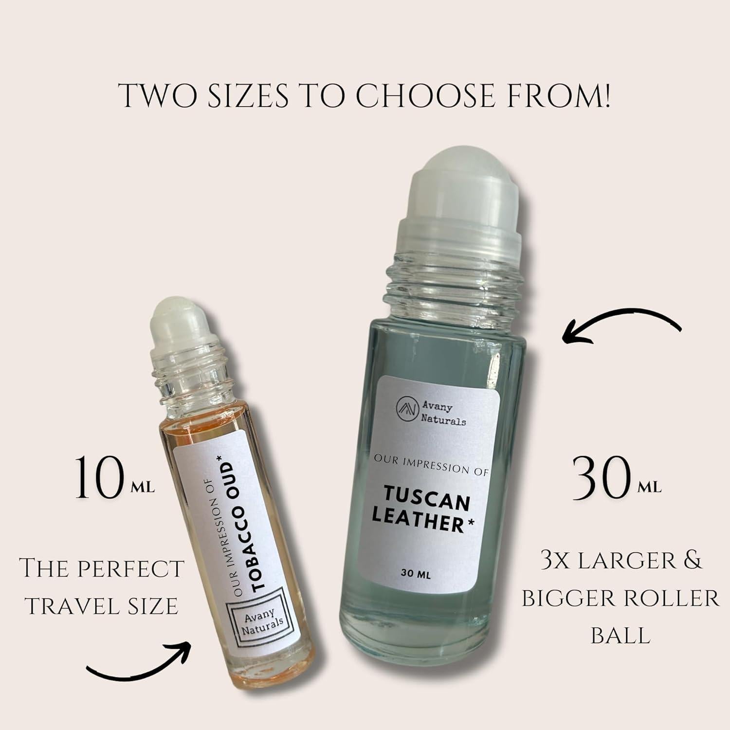 Fragancia Rollerball de Musk y Vainilla Avany Naturals 30 ml