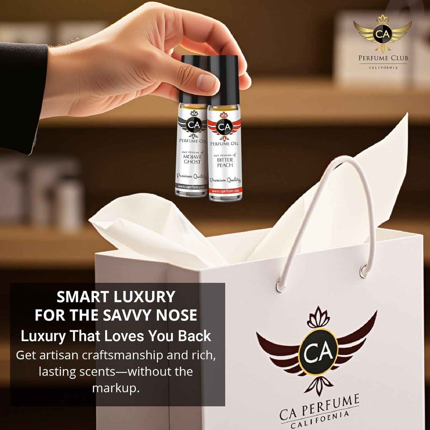 Aceite de Perfume CA Orquídea Negra 4ml Floral Ámbar Viaje