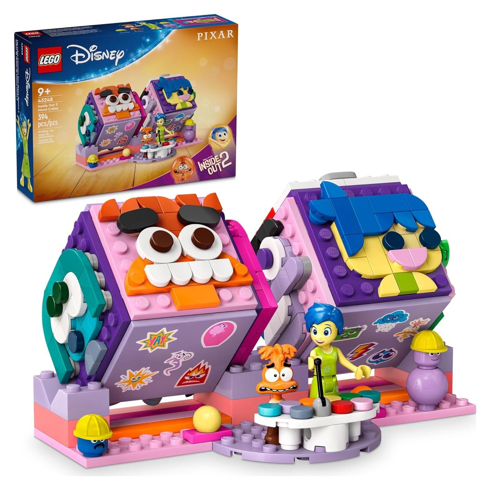 LEGO Disney Inside Out 2 Cubos de Estado de Ánimo 43248