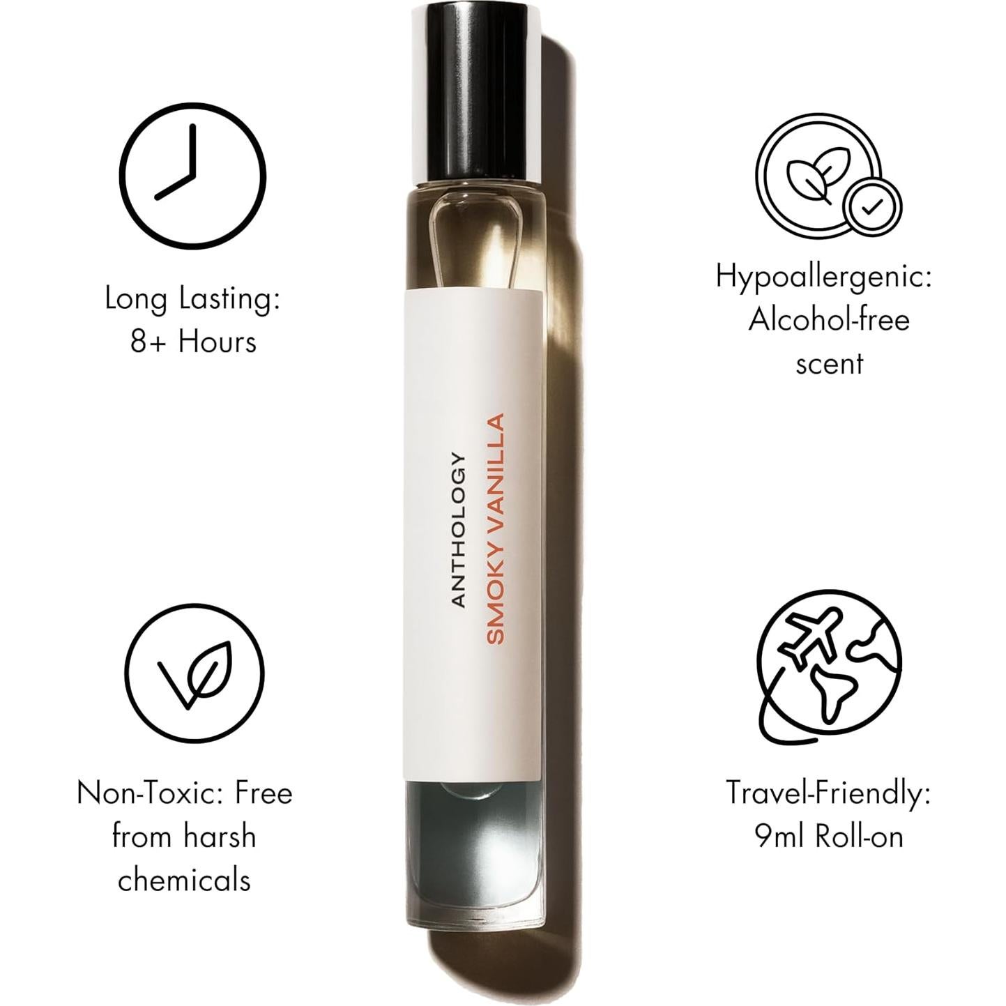 Aceite de Perfume Anthology Vainilla Ahumada 9ml Roll-on