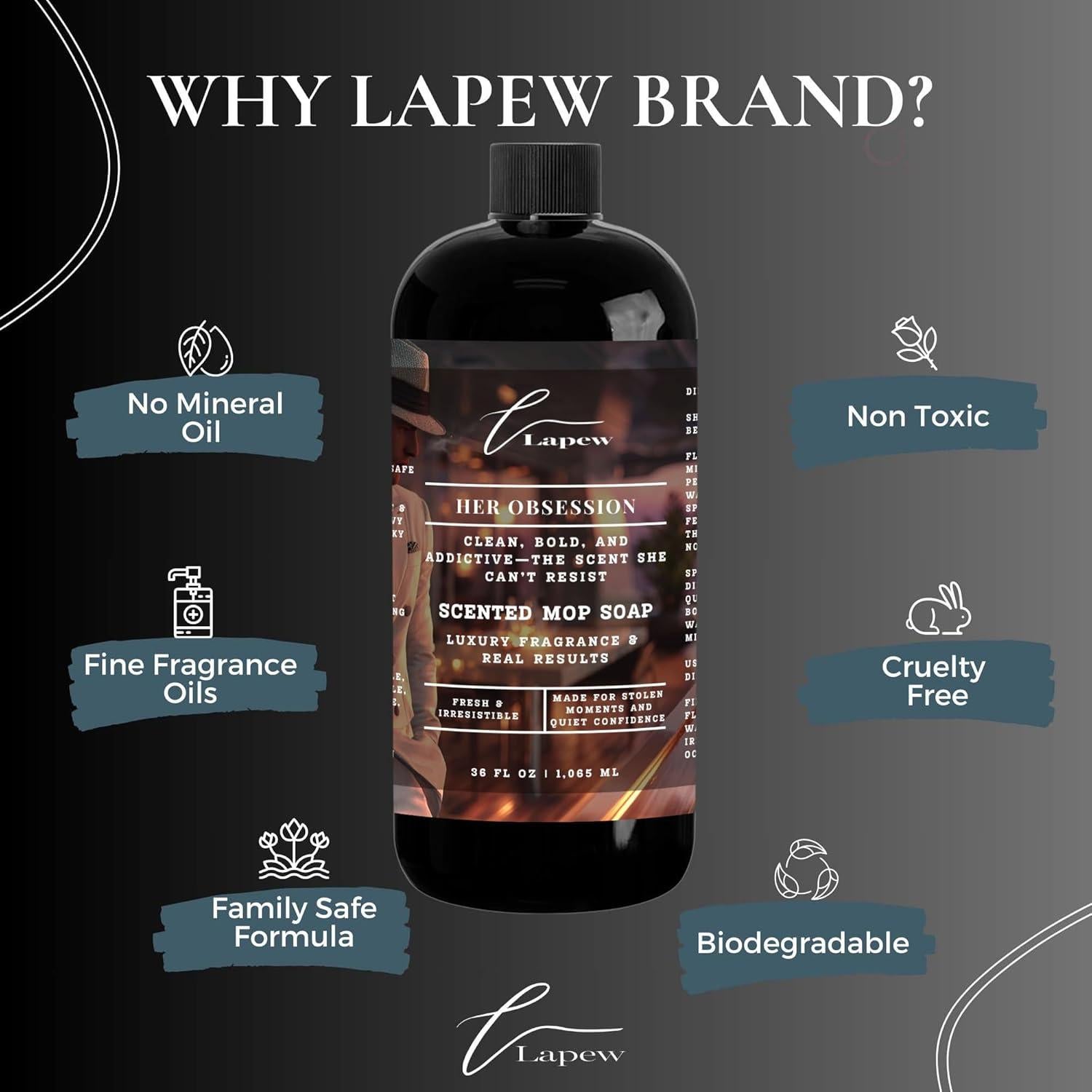 Paquete de Limpieza LaPew - Polvo y Jabón Aromatizado 1.42kg