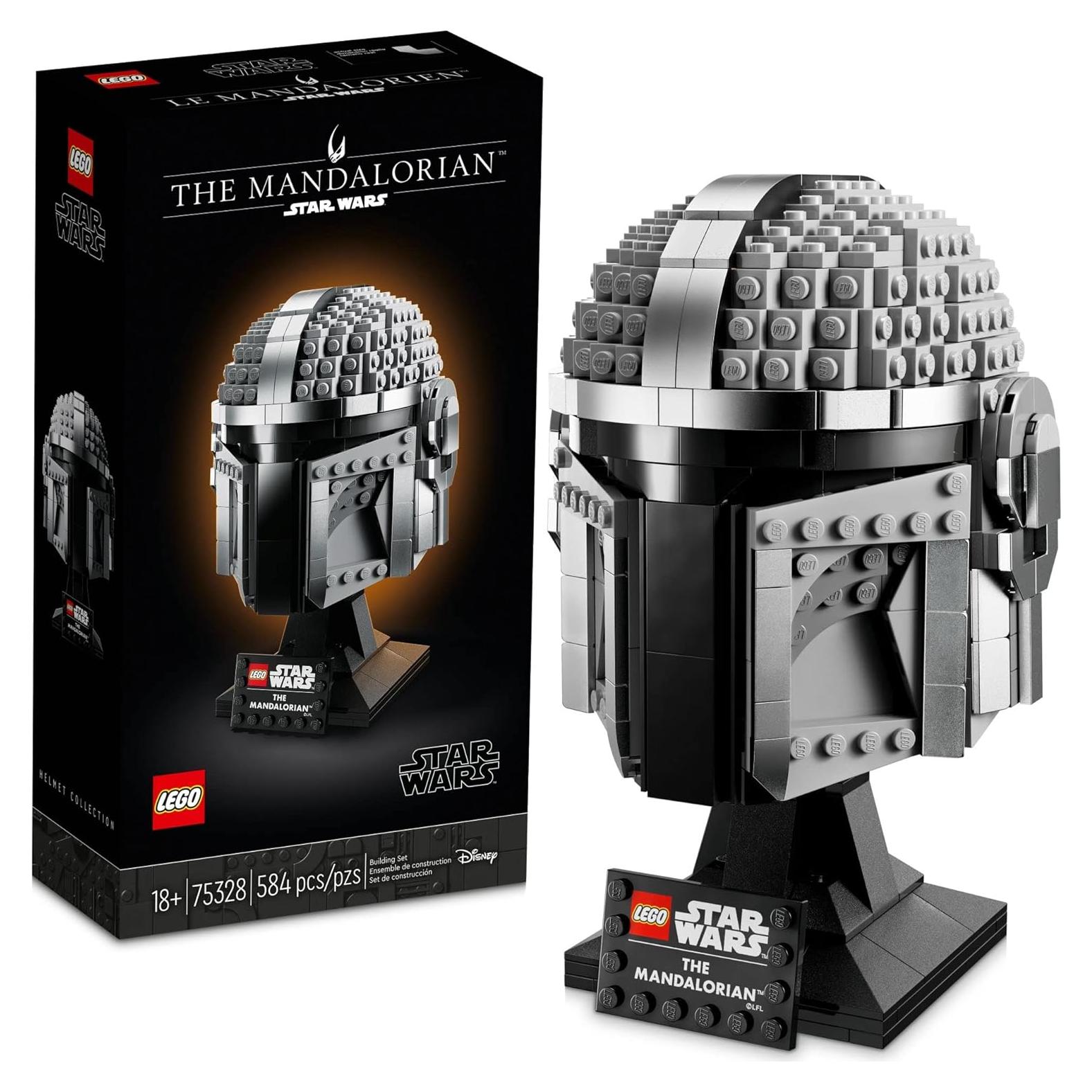 LEGO Star Wars Casco de Mandalorian 75328 - Modelo 584 Piezas