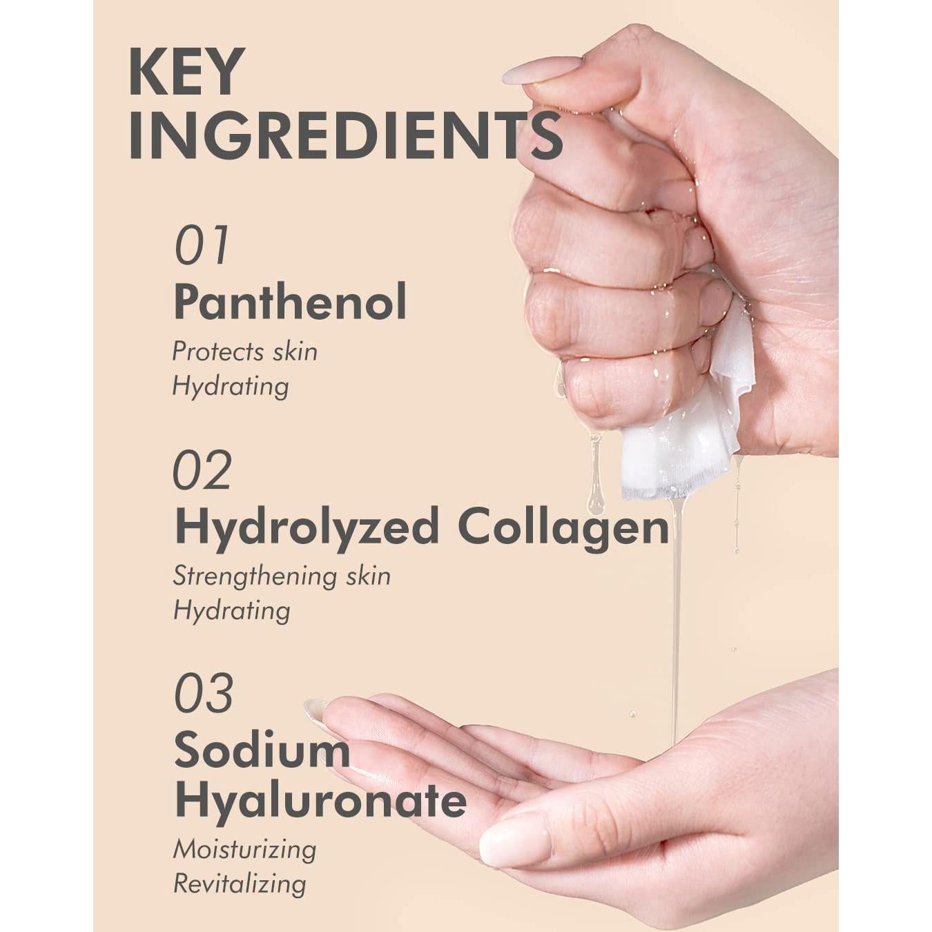 Mascarilla Facial DERMAL 26 Piezas Colágeno Hidratante