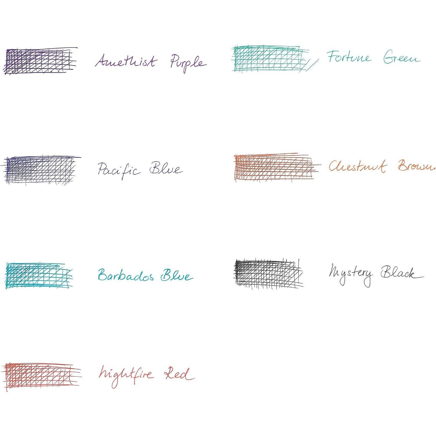 Recargas Rollerball Montblanc Fino Negro Misterioso 2 Unidades