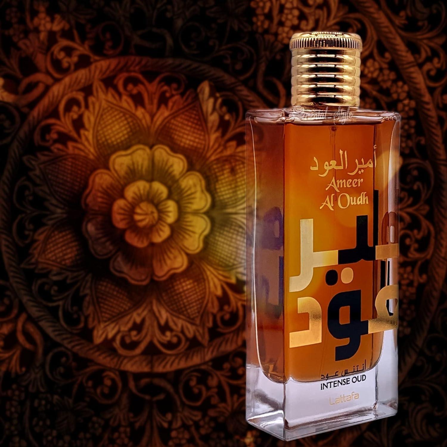 Lattafa Ameer Al Oud Intense Oud Eau de Parfum 100ml Pack 2
