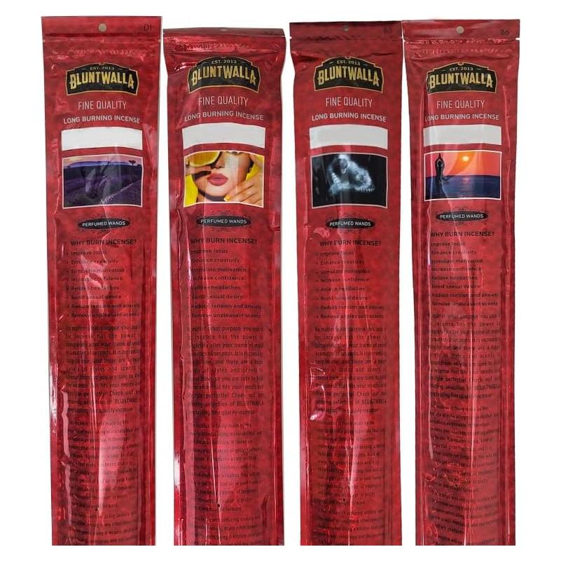 Varitas de Incienso Bluntwalla 48.26 cm - Paquete de 30