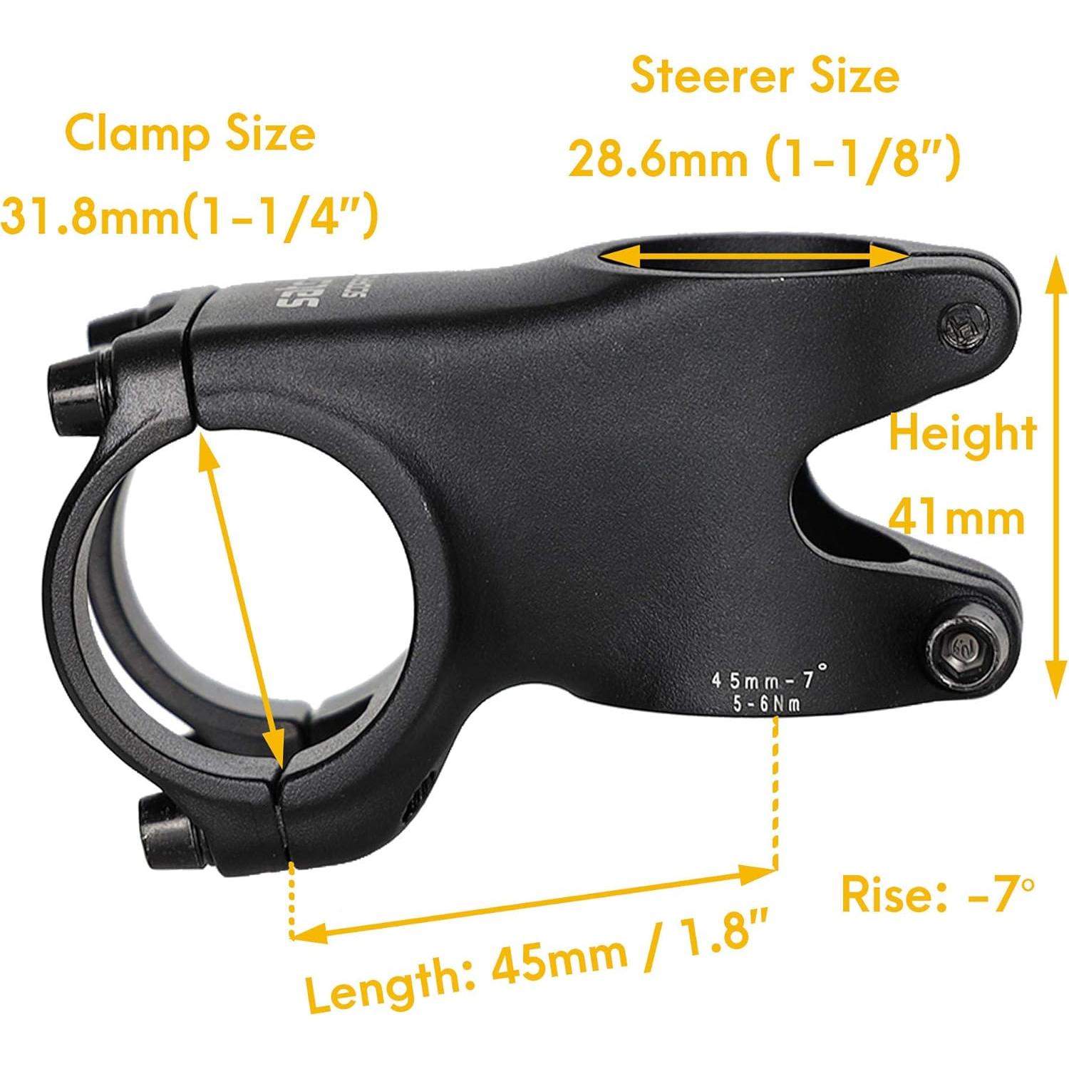 Vástago de Elevación Satori Escorpión 31.8mm 45mm -7°