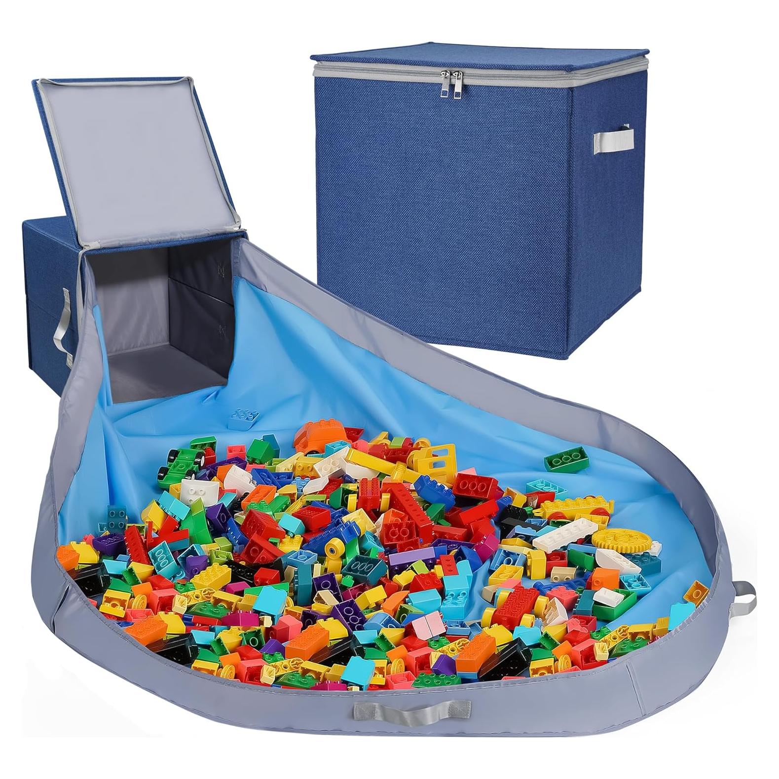 Organizador de Juguetes SAM Y MABEL con Alfombrilla 36L