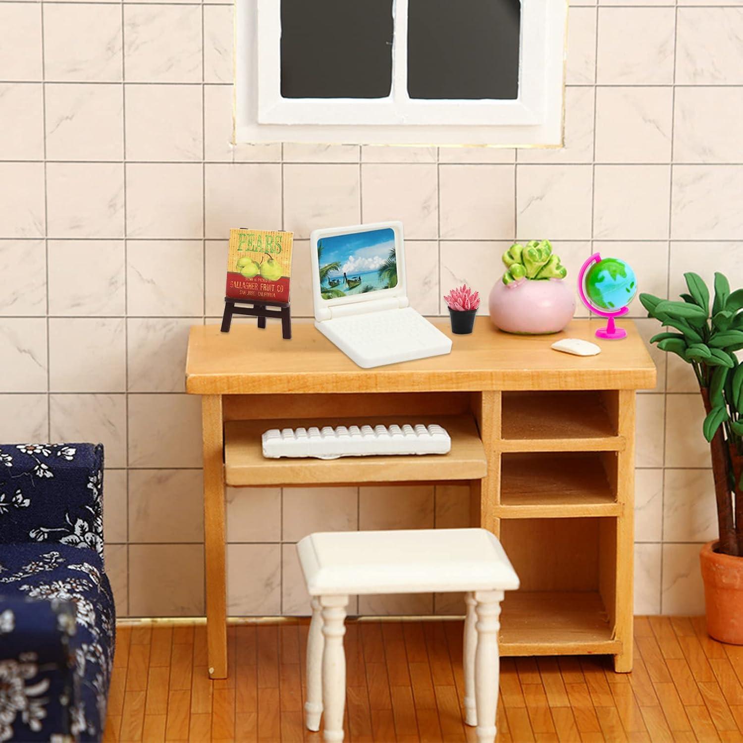 SOTOGO 46 Piezas Accesorios Escuela para Muñecas DIY