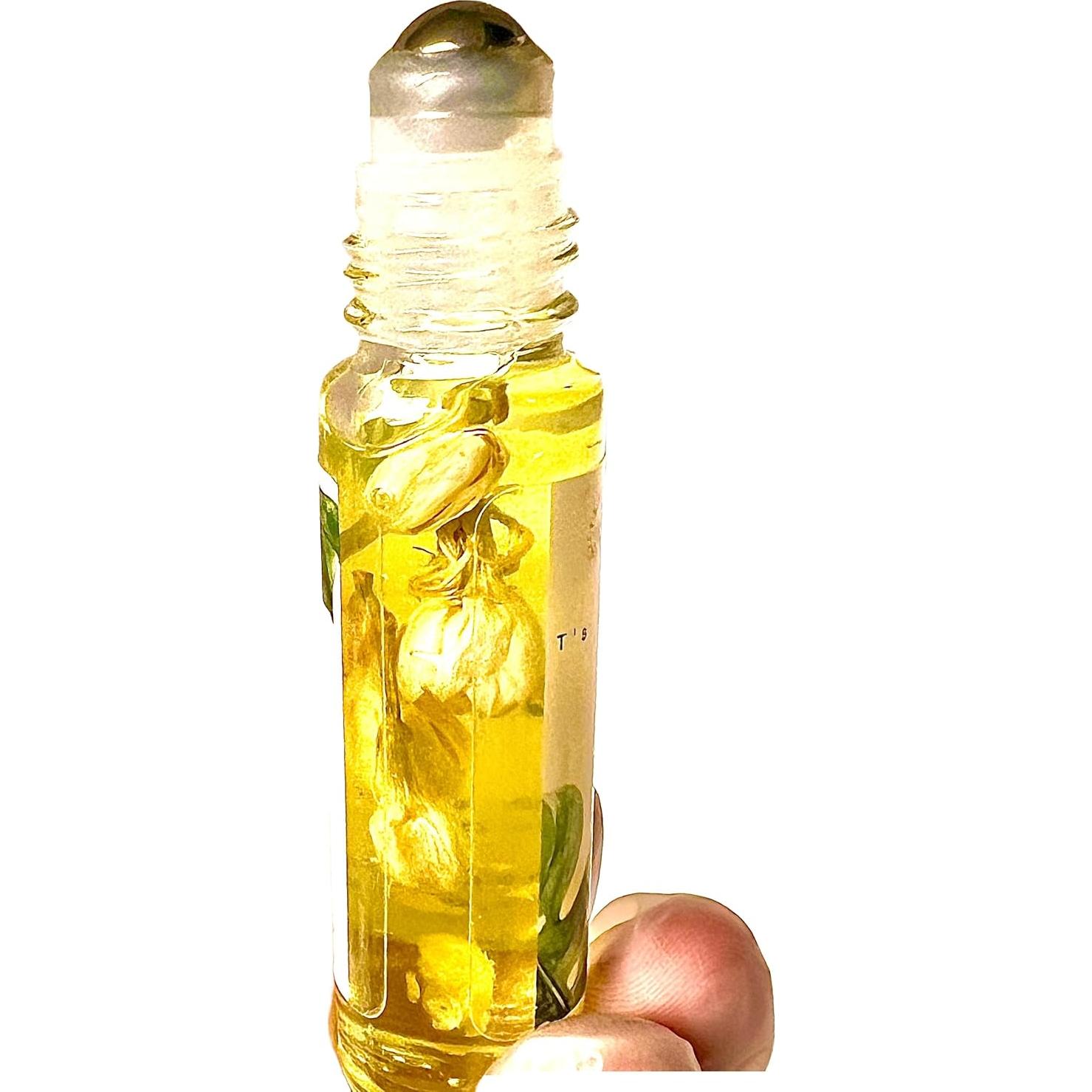 Aceite de Perfume de Jazmín Roll-On 10ml Libre de Alcohol