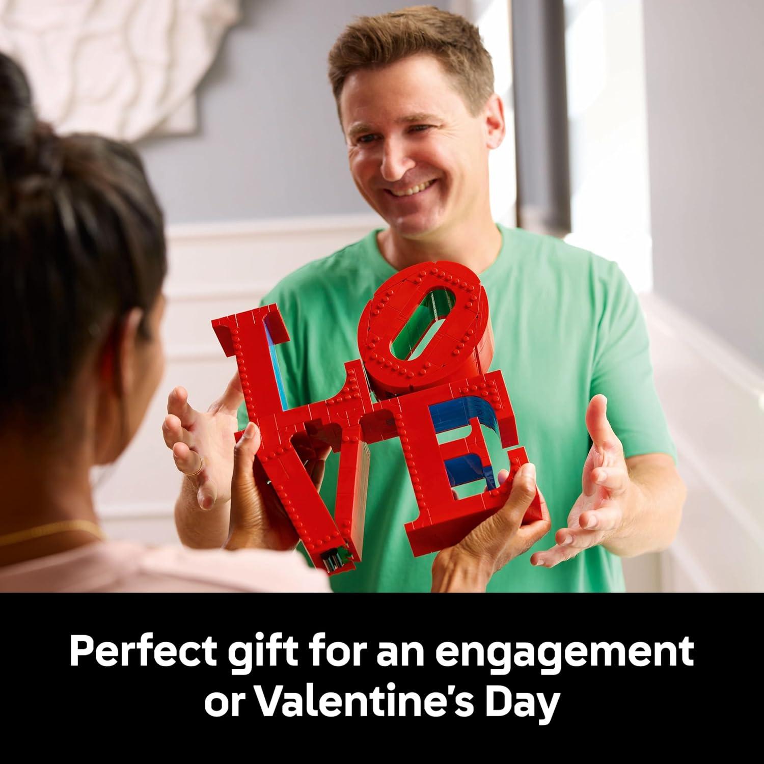 LEGO Art LOVE 31214 - Set de Construcción para Adultos