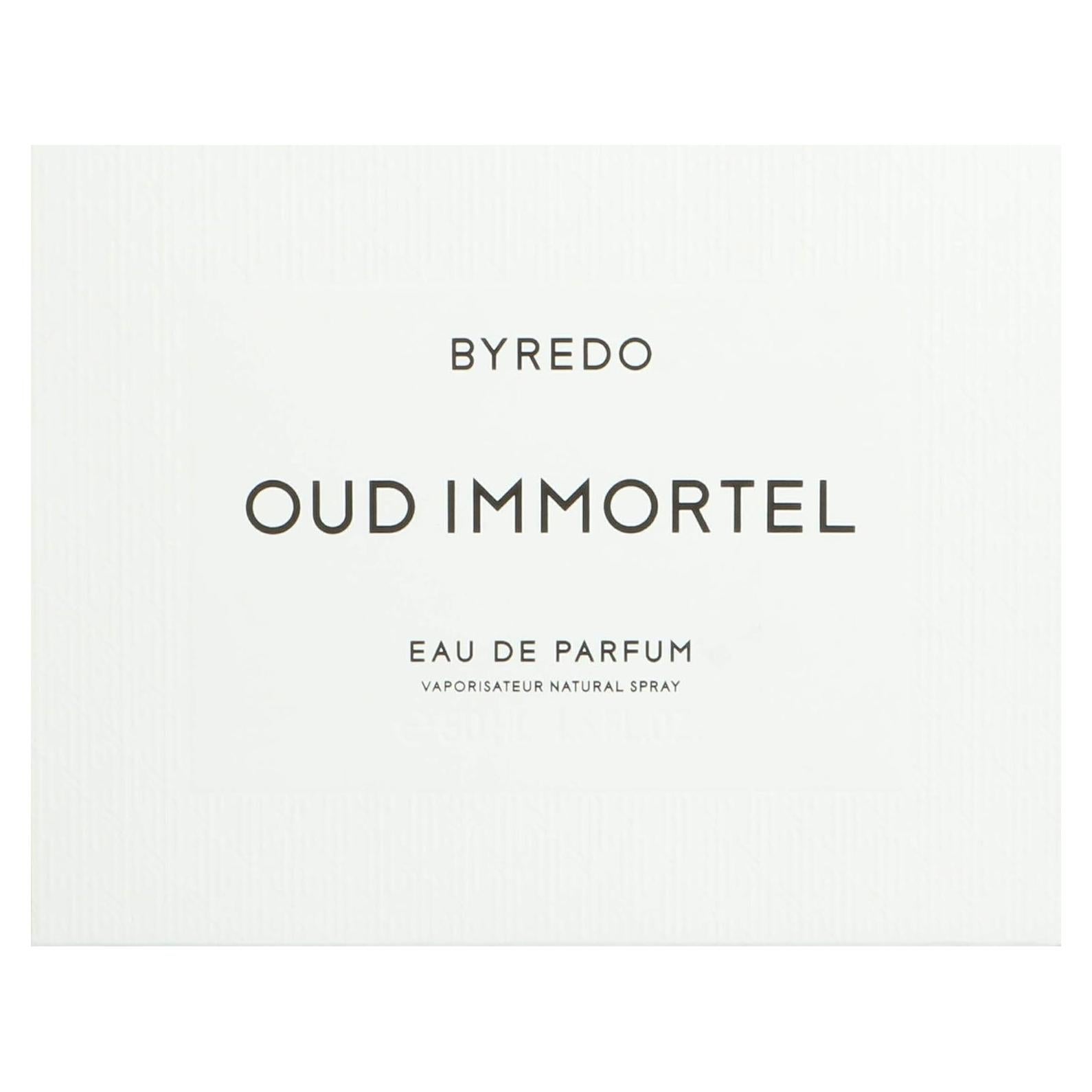 Byredo Oud Immortel Eau De Parfum 50ml - Fragancia Unisex