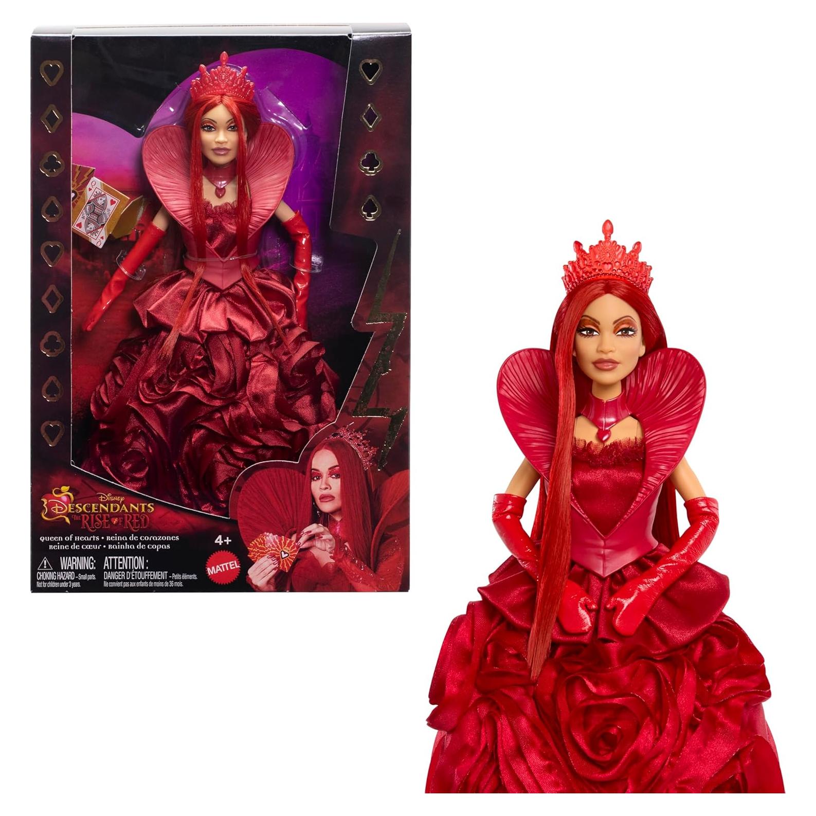 Muñeca Reina de Corazones Mattel Disney Descendants 28 cm
