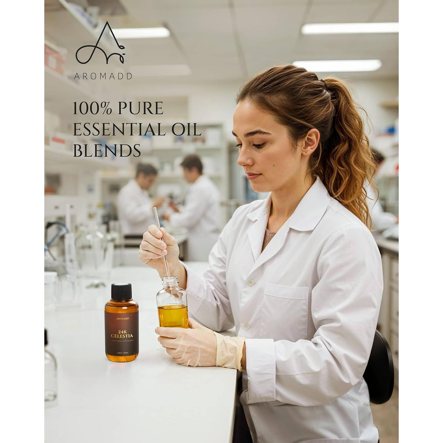 Aceite Difusor Aromadd 24K Celestia 100ml - Aromaterapia Lujo