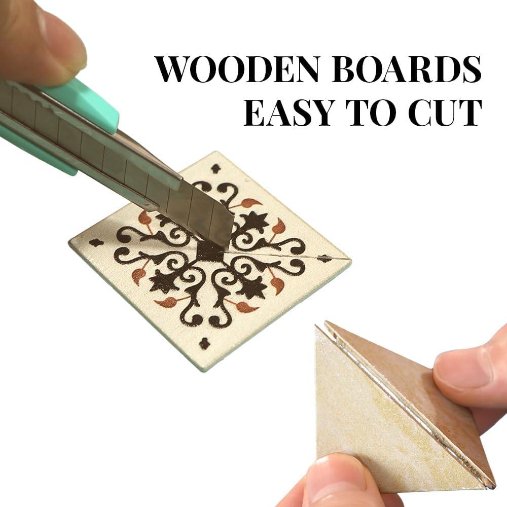 Baldosas para Casa de Muñecas iLAND 60 Piezas Doble Cara