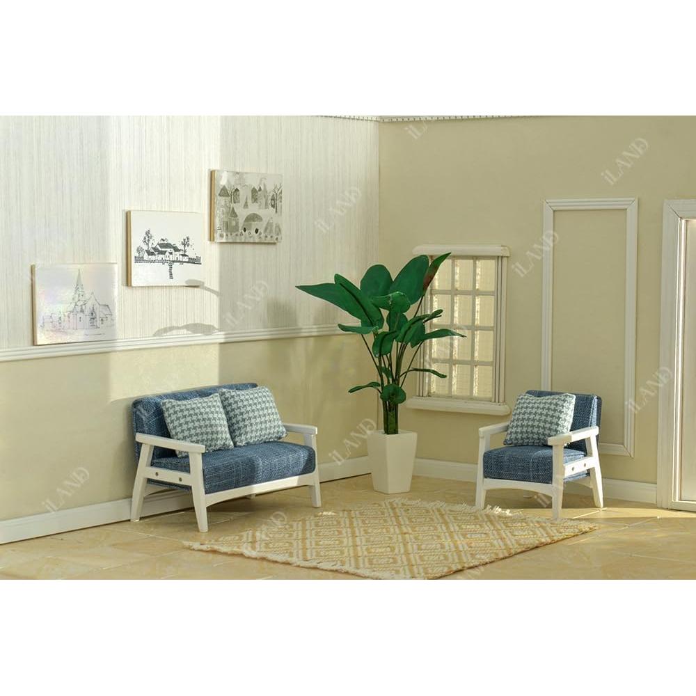 Baldosas para Casa de Muñecas iLAND 60 Piezas Doble Cara