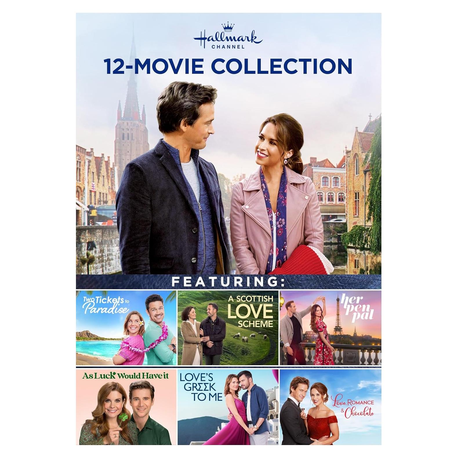 Colección de 12 películas Hallmark en DVD - Romance y amor