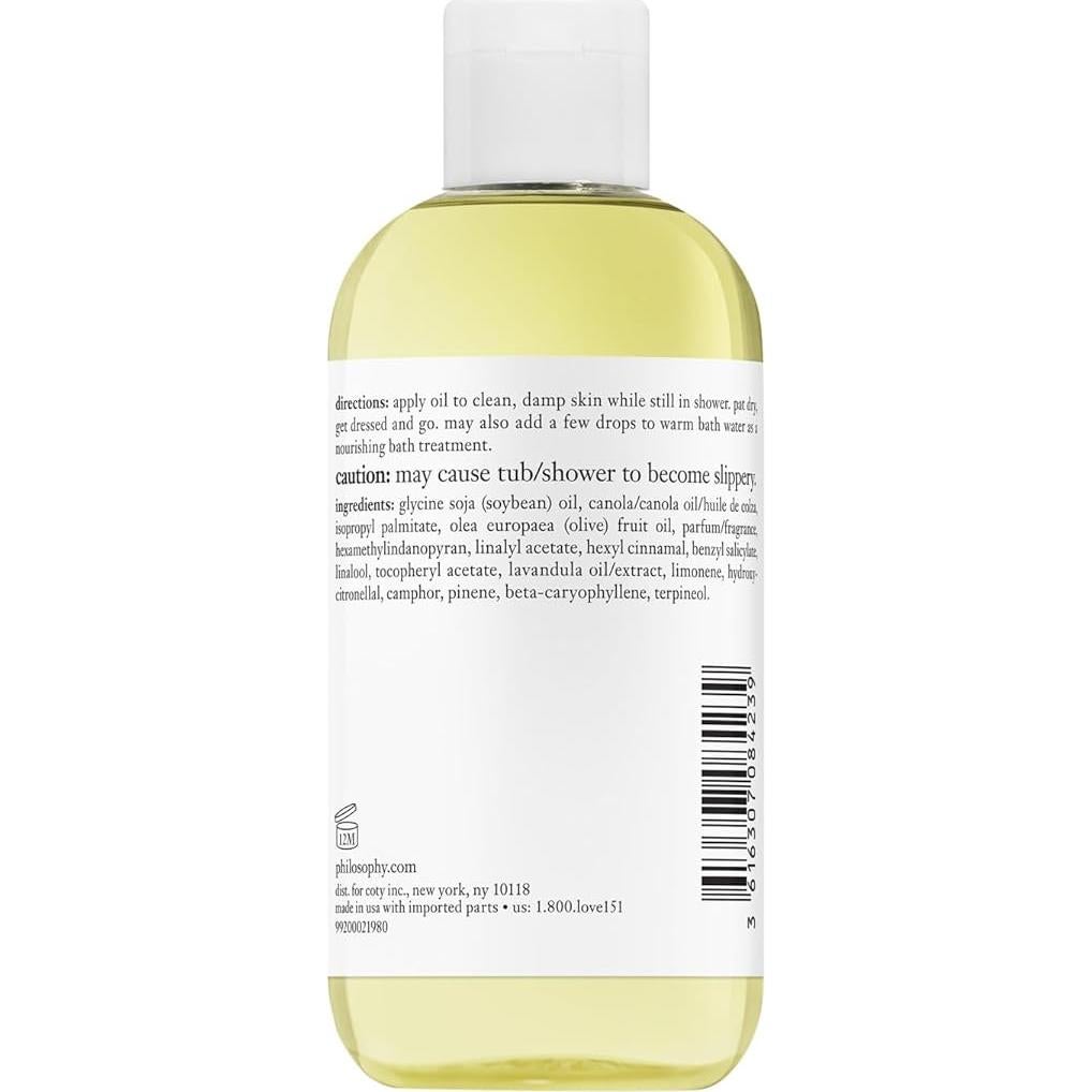 Aceite Nutritivo para Ducha Philosophy Pure Grace 258g